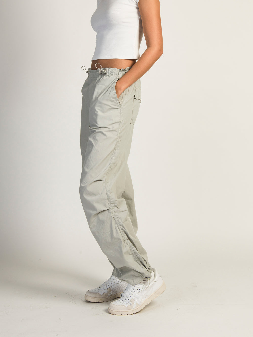 HARLOW BELLA PARACHUTE PANT - ROCK