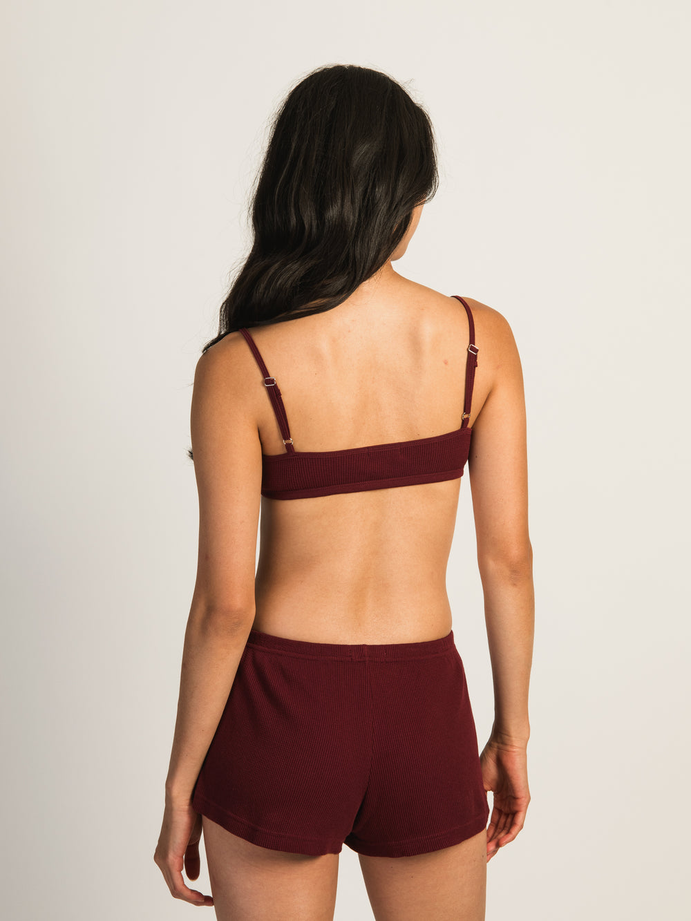 HARLOW IRIS BRALETTE - BURGUNDY