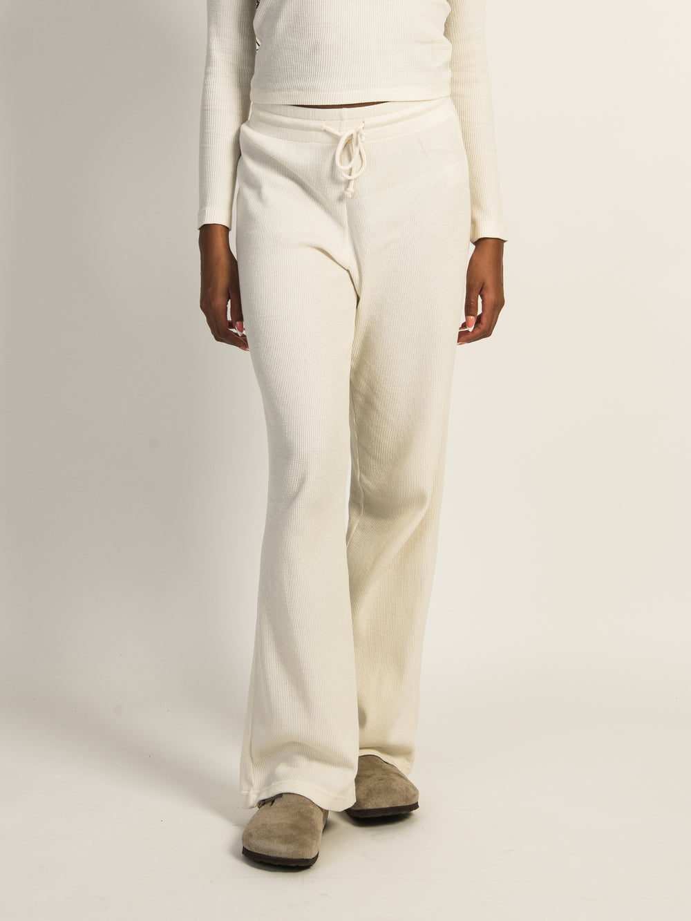 HARLOW WINNIE LOUNGE PANT - OFF WHITE