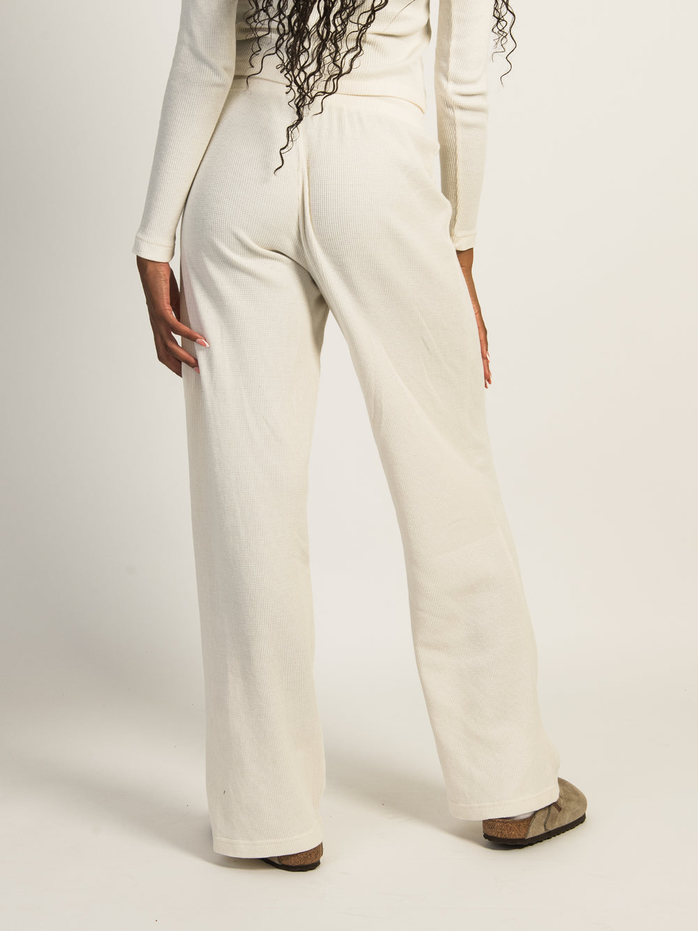 HARLOW WINNIE LOUNGE PANT - OFF WHITE