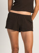 HARLOW ALLIE WAFFLE SHORT - CHOCOLATE HARLOW - Boathouse USA