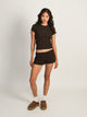 HARLOW ALLIE WAFFLE SHORT - CHOCOLATE HARLOW - Boathouse USA