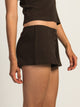 HARLOW ALLIE WAFFLE SHORT - CHOCOLATE HARLOW - Boathouse USA