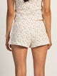 HARLOW ALLIE DITSY WAFFLE SHORT - OFF WHITE HARLOW - Boathouse USA