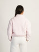 HARLOW TEDDY SHERPA QUARTER ZIP - BABY PINK HARLOW - Boathouse USA