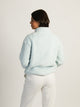 HARLOW TEDDY SHERPA QUARTER ZIP - LIGHT BLUE HARLOW - Boathouse USA