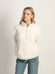 HARLOW TEDDY SHERPA QUARTER ZIP - OATMEAL HARLOW - Boathouse USA