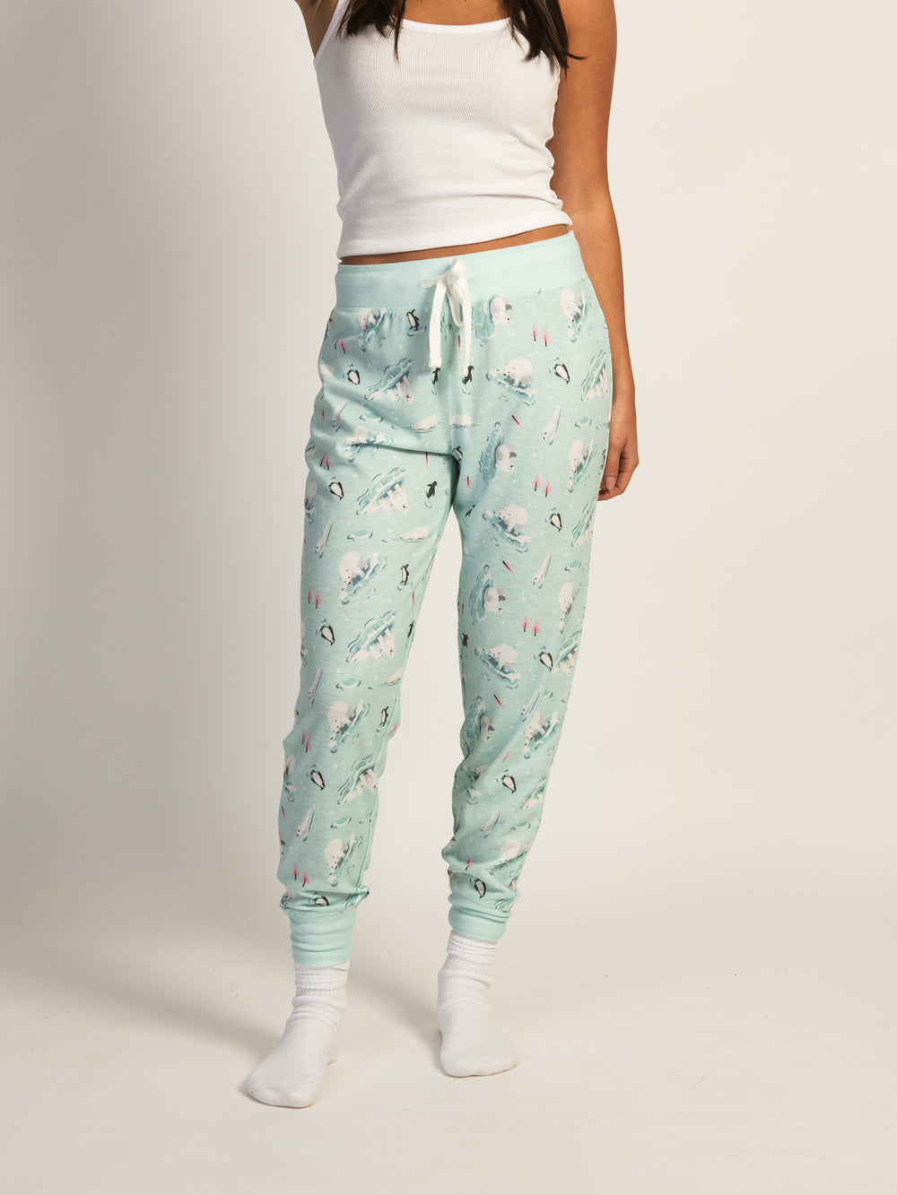 HARLOW AVA LOUNGE PANTS - BLUE