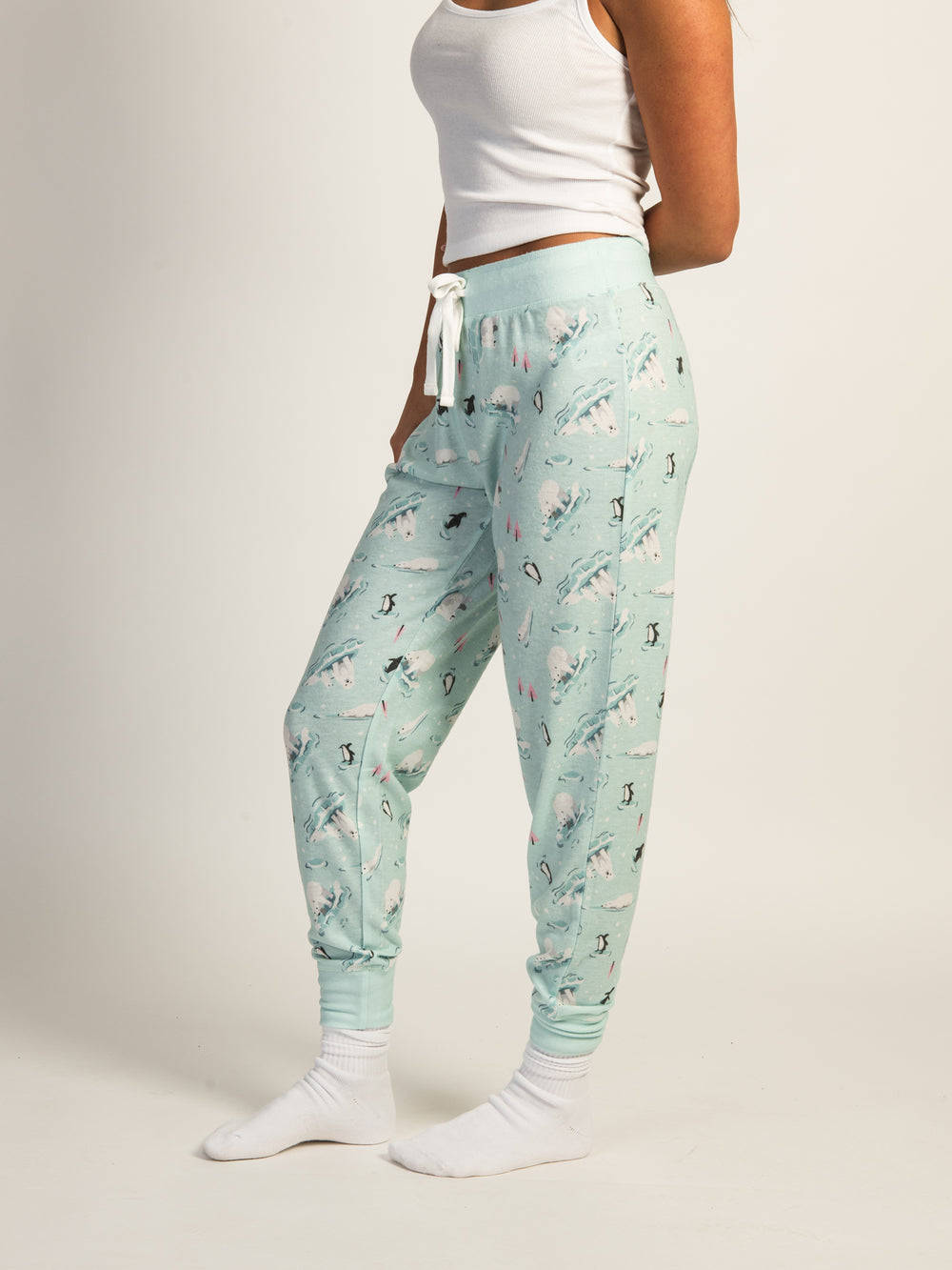 HARLOW AVA LOUNGE PANTS - BLUE