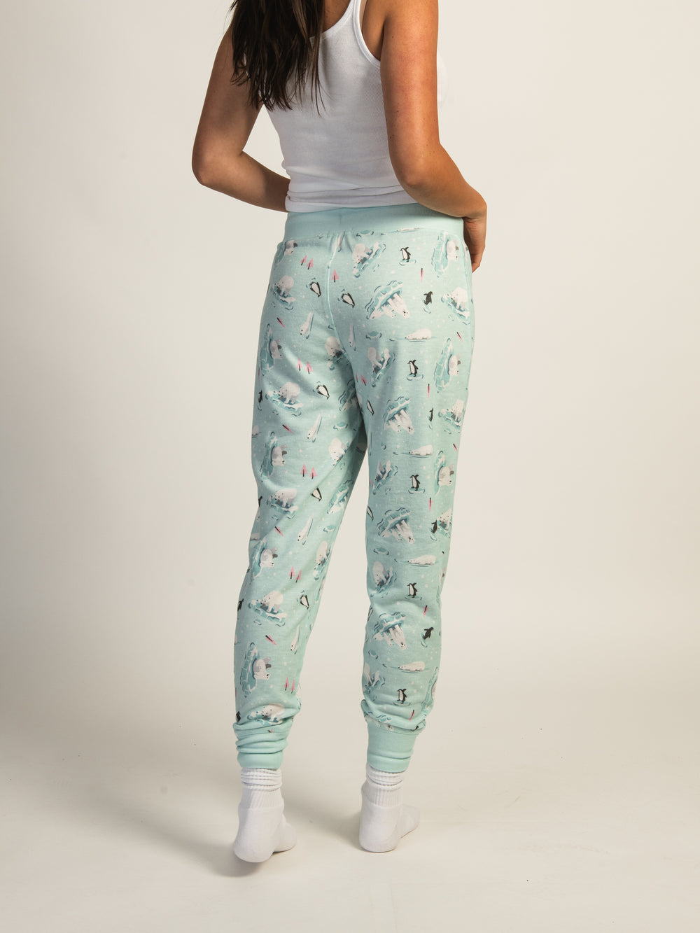 HARLOW AVA LOUNGE PANTS - BLUE