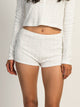 HARLOW PIA POINTELLE DITSY SHORTS - OFF WHITE HARLOW - Boathouse USA