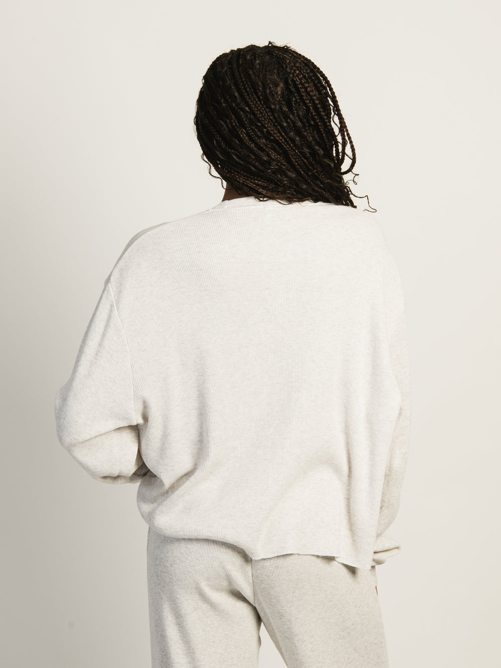 HARLOW WINNIE LONG SLEEVE WAFFLE - RHODE ISLAND