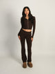 HARLOW BROOKE FLARE PANT - CHOCOLATE HARLOW - Boathouse USA