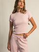 HARLOW WINNIE LOUNGE PANT - LIGHT PINK HARLOW - Boathouse USA
