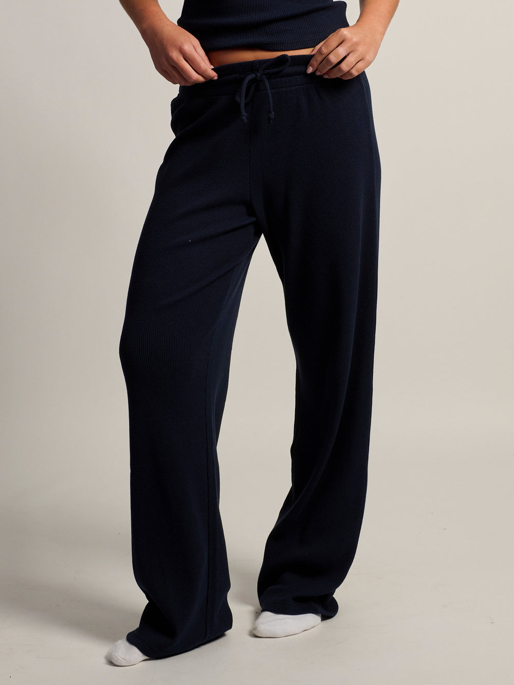 HARLOW WINNIE LOUNGE PANT - NAVY