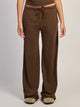 HARLOW SUNNI JERSEY PANT - BROWN