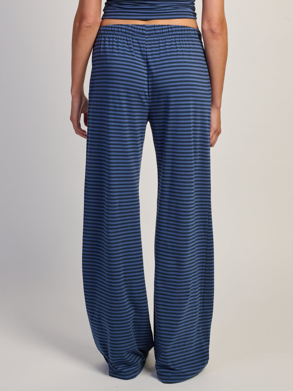 HARLOW SUNNI JERSEY PANT - NAVY