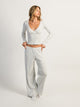HARLOW PAYTON HEART POINTELLE PANT - CLOUD