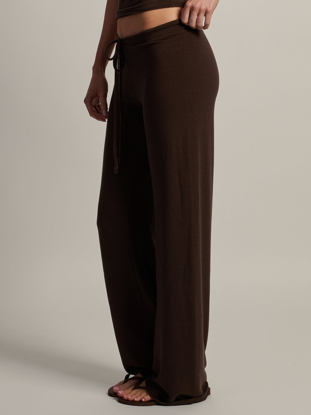 HARLOW PENNY PANT - BROWN