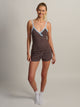 HARLOW MADELINE SHORT - BROWN
