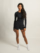 HARLOW ALLIE WAFFLE SHORT - NAVY HARLOW - Boathouse USA