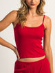 HARLOW MALLORY HEART TANK TOP - PORT