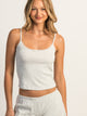 HARLOW MALLORY HEART TANK TOP - CLOUD