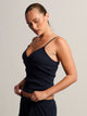 HARLOW WINNIE WAFFLE TANK - NAVY HARLOW - Boathouse USA