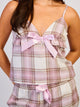 HARLOW PLAID TANK TOP - PINK HARLOW - Boathouse USA