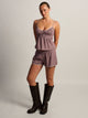 HARLOW POSIE TOP - BURGUNDY HARLOW - Boathouse USA