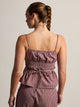 HARLOW POSIE TOP - BURGUNDY HARLOW - Boathouse USA
