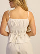 HARLOW POSIE TOP - WHITE HARLOW - Boathouse USA