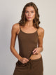 HARLOW BRIAR TANK TOP - STRIPE - BROWN HARLOW - Boathouse USA