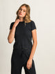 HARLOW ALLIE WAFFLE TEE - NAVY HARLOW - Boathouse USA
