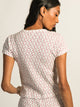HARLOW ALLIE WAFFLE TEE - DITSY HARLOW - Boathouse USA