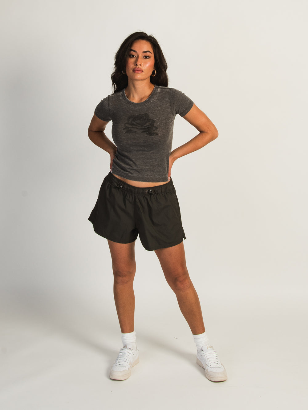 HARLOW ALEXA SHORT - CHARCOAL