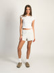 HARLOW SAMMY MELANGE SHORTS - HEATHER CLOUD WHITE HARLOW - Boathouse USA