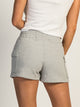 HARLOW HEIDI FLEECE MELANGE SHORT - HEATHER GREY HARLOW - Boathouse USA