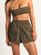 HARLOW EMILY SHORT - ARMY GREEN HARLOW - Boathouse USA