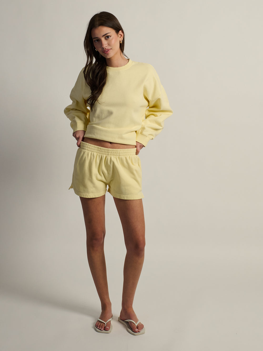 HARLOW MAX SHORT - YELLOW