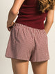 HARLOW TAYLOR BOXER SHORT - BURGUNDY HARLOW - Boathouse USA
