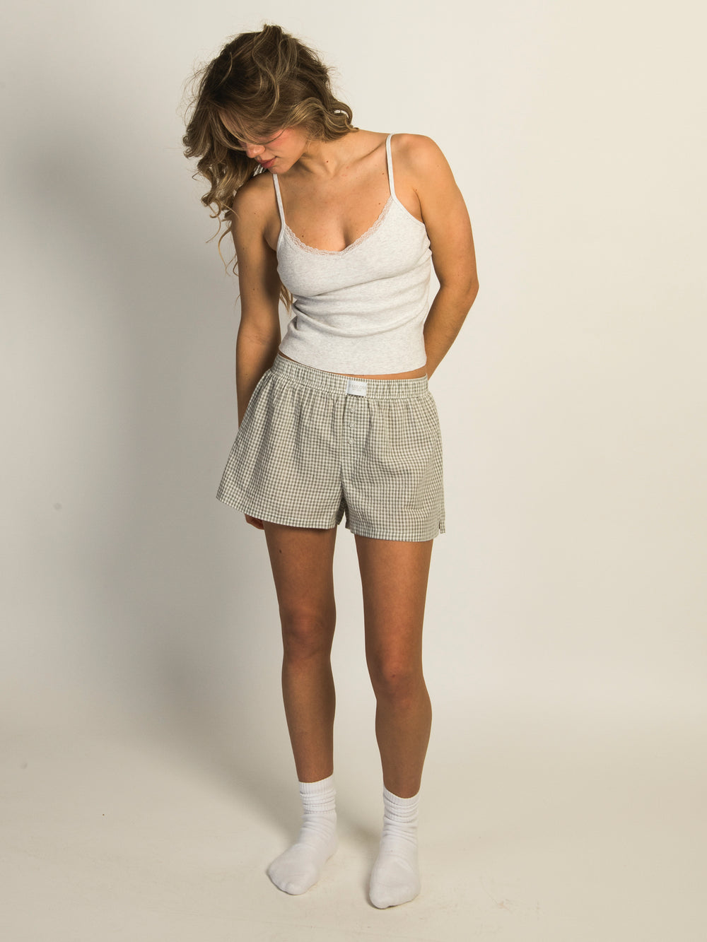 HARLOW TAYLOR BOXER SHORT - GREY