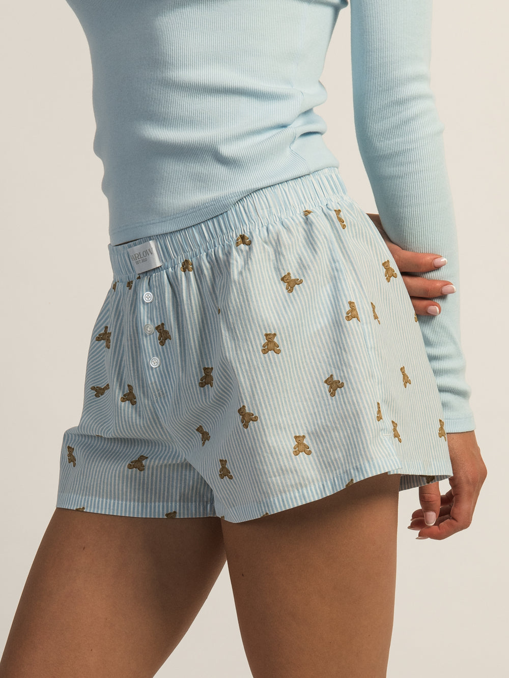 HARLOW TAYLOR BOXER SHORT - TEDDY