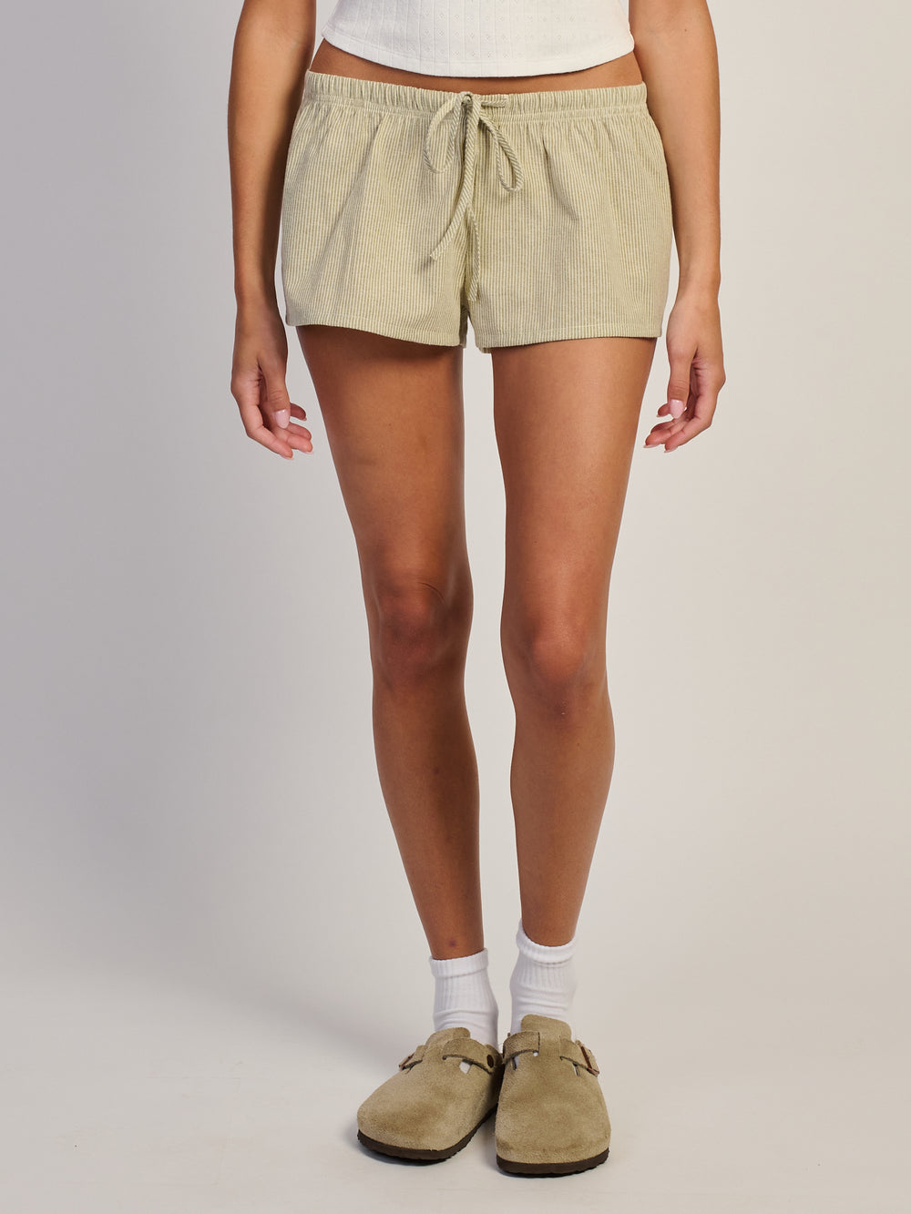 HARLOW TOMMY BOXER SHORT - OLIVE
