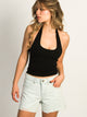 HARLOW HALROW MIDI SHORT - CHAMBRAY HARLOW - Boathouse USA
