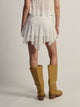 HARLOW MELODY SKIRT - WHITE HARLOW - Boathouse USA