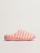 WOMENS HARLOW STARRI SLIPPER - PINK