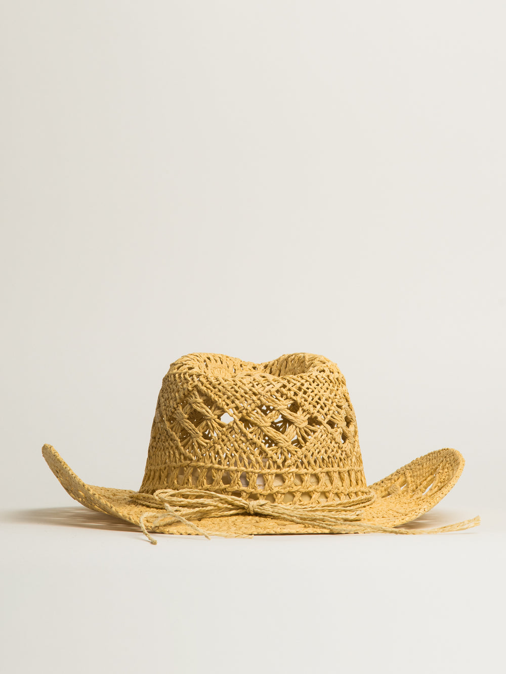HARLOW KACEY COWBOY HAT - BEIGE
