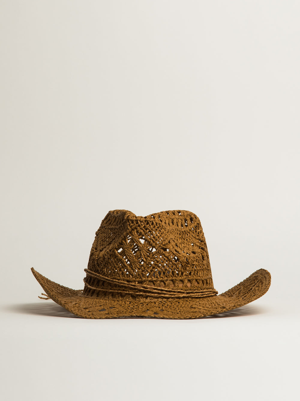 HARLOW KACEY COWBOY HAT - KHAKI