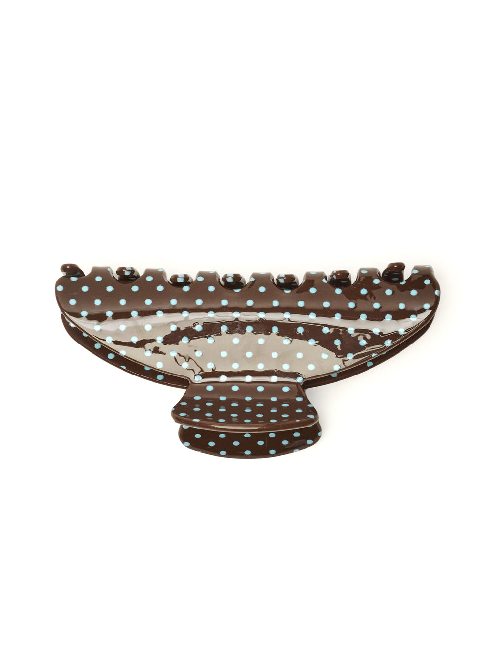 HARLOW KITTY CLAW CLIP - CHOCOLATE